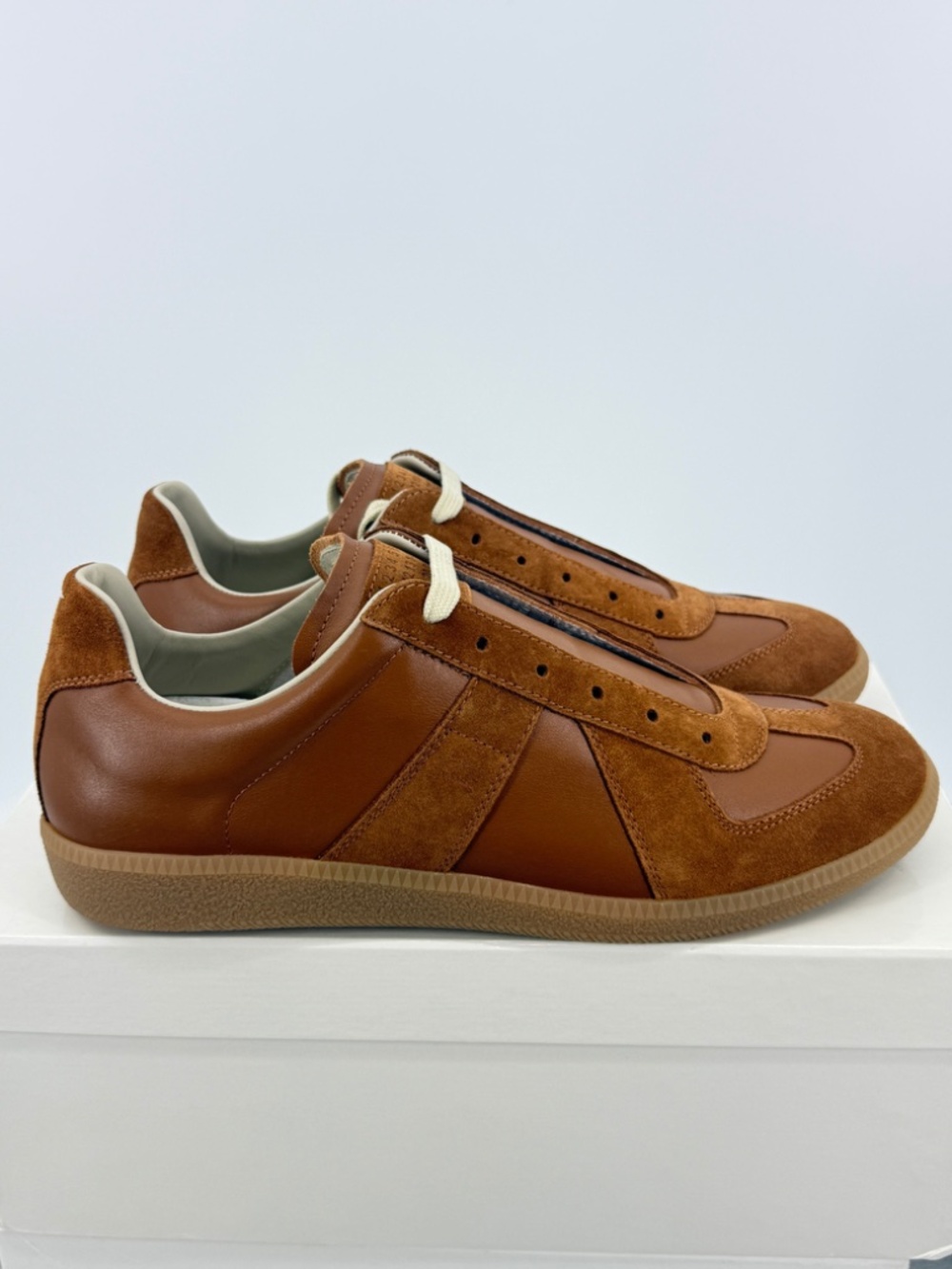Margiela GAT Low Brown Suede